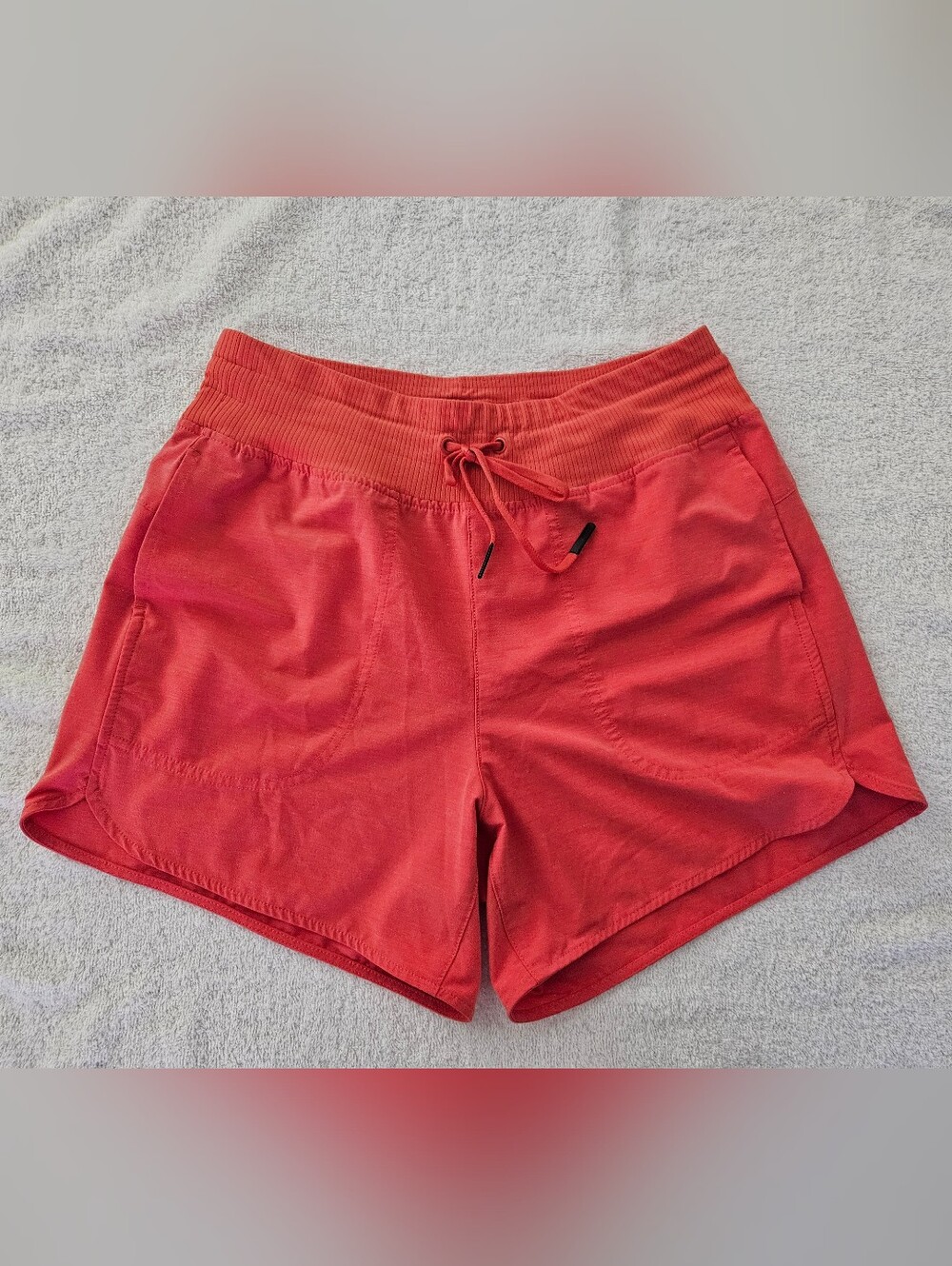 Alpine Design Coral Terracotta Pull-On Trail Hiking Shorts - Size M